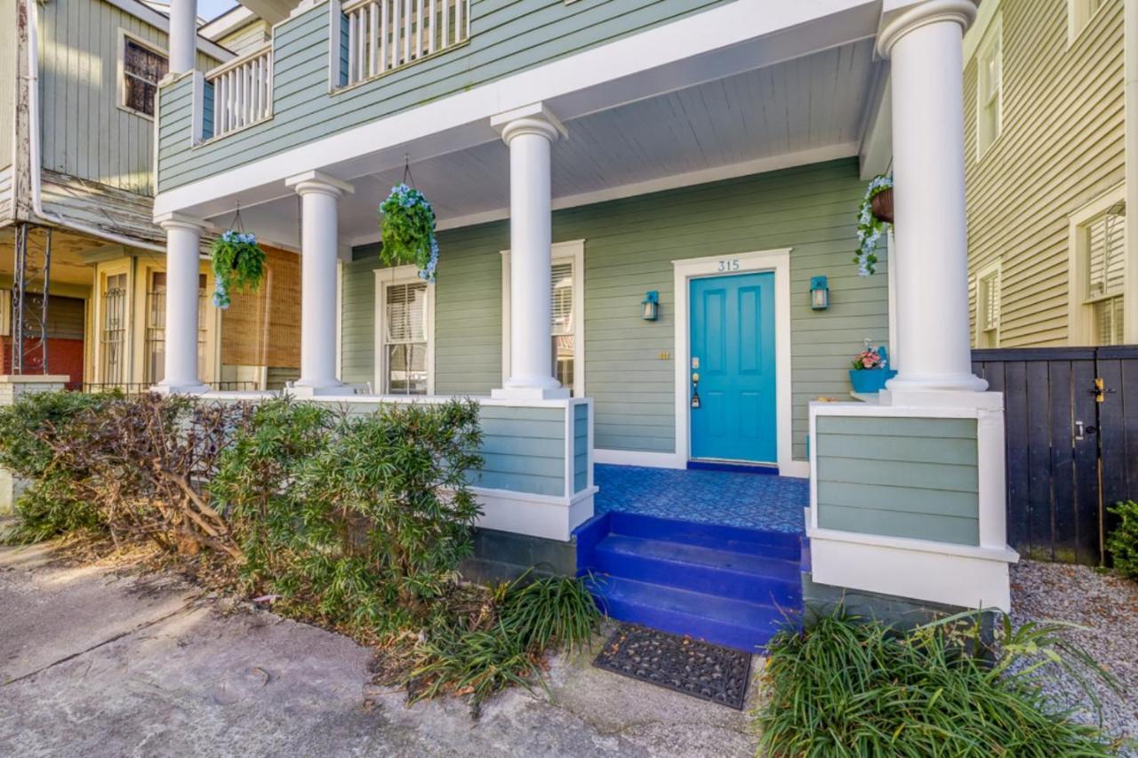 Walk Score 90!!-Historic Downtown District-2 Blocks To Famous Forsyth Park- Huge Private Patio-Private Parking Savannah Esterno foto